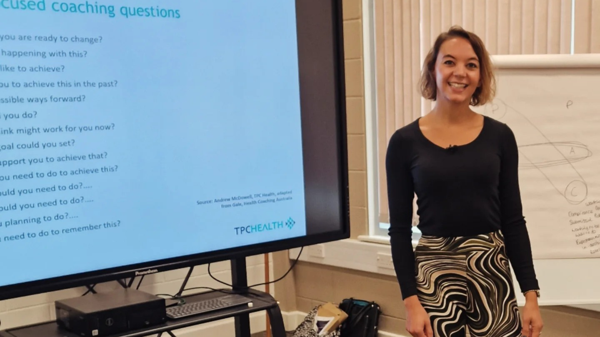 Live coaching practice session in a CMI Level 5 coaching qualification