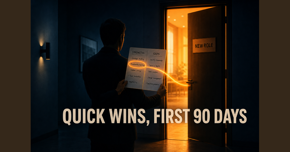 Biran quick wins in the first 90 days